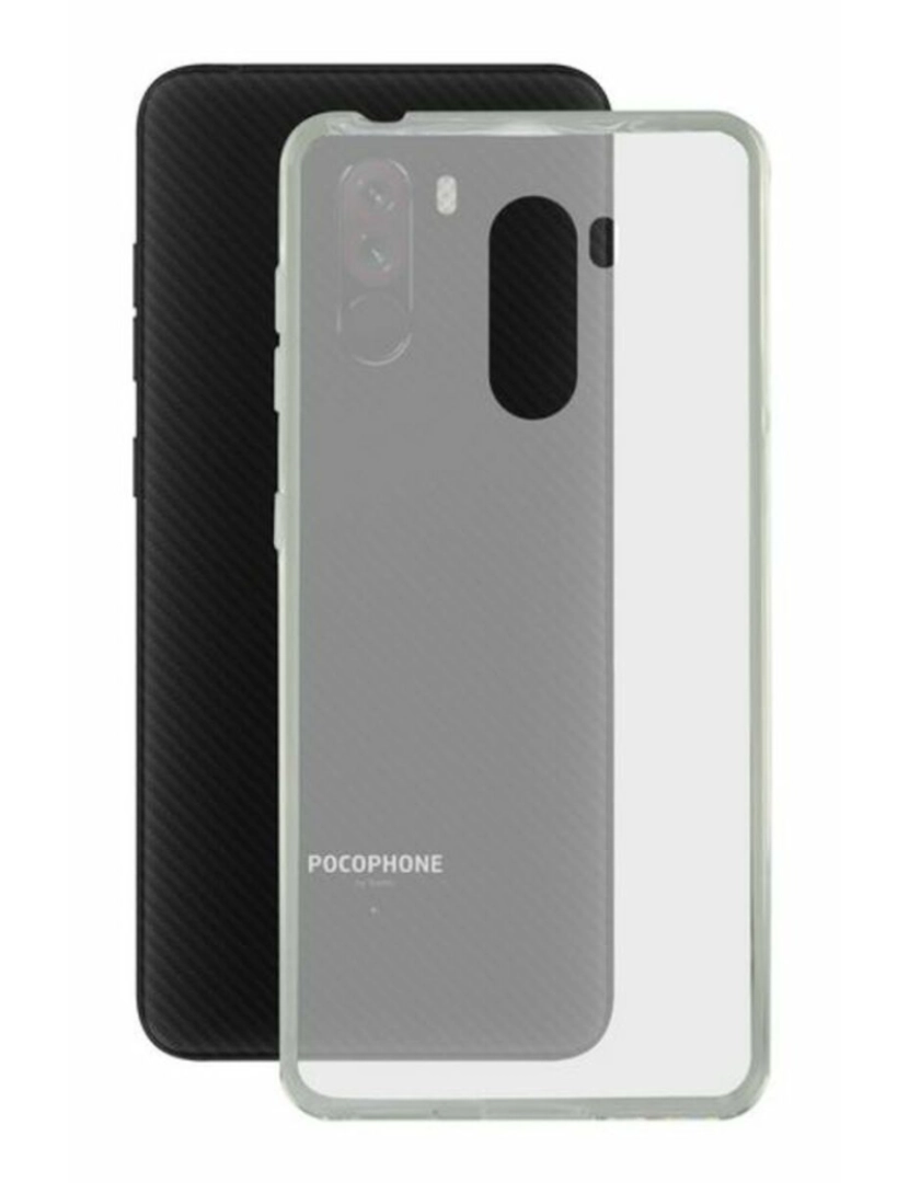 KSIX - Capa para Telemóvel Pocophone F1 KSIX Flex TPU Transparente