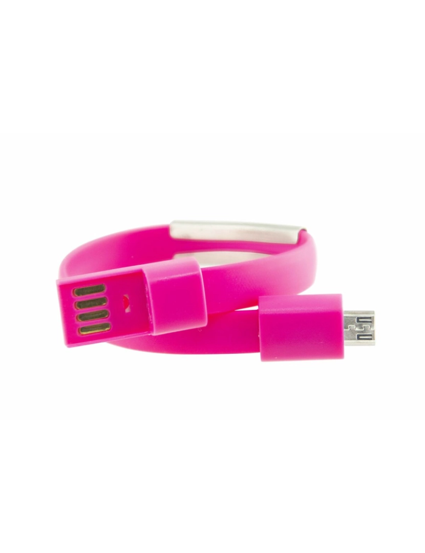 imagem de Pulseira Cabo Micro USB Contact 23 cm Cor de rosa5