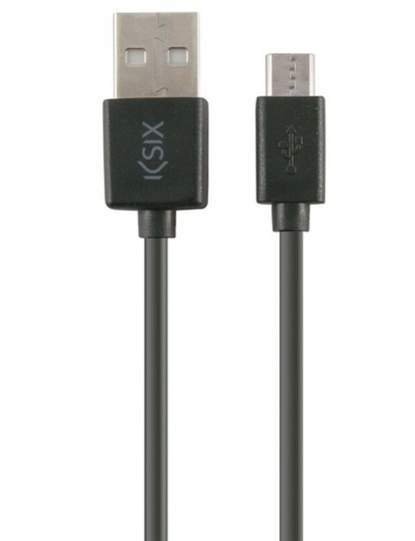 imagem de Cabo USB para Micro USB Contact 1 m Preto1