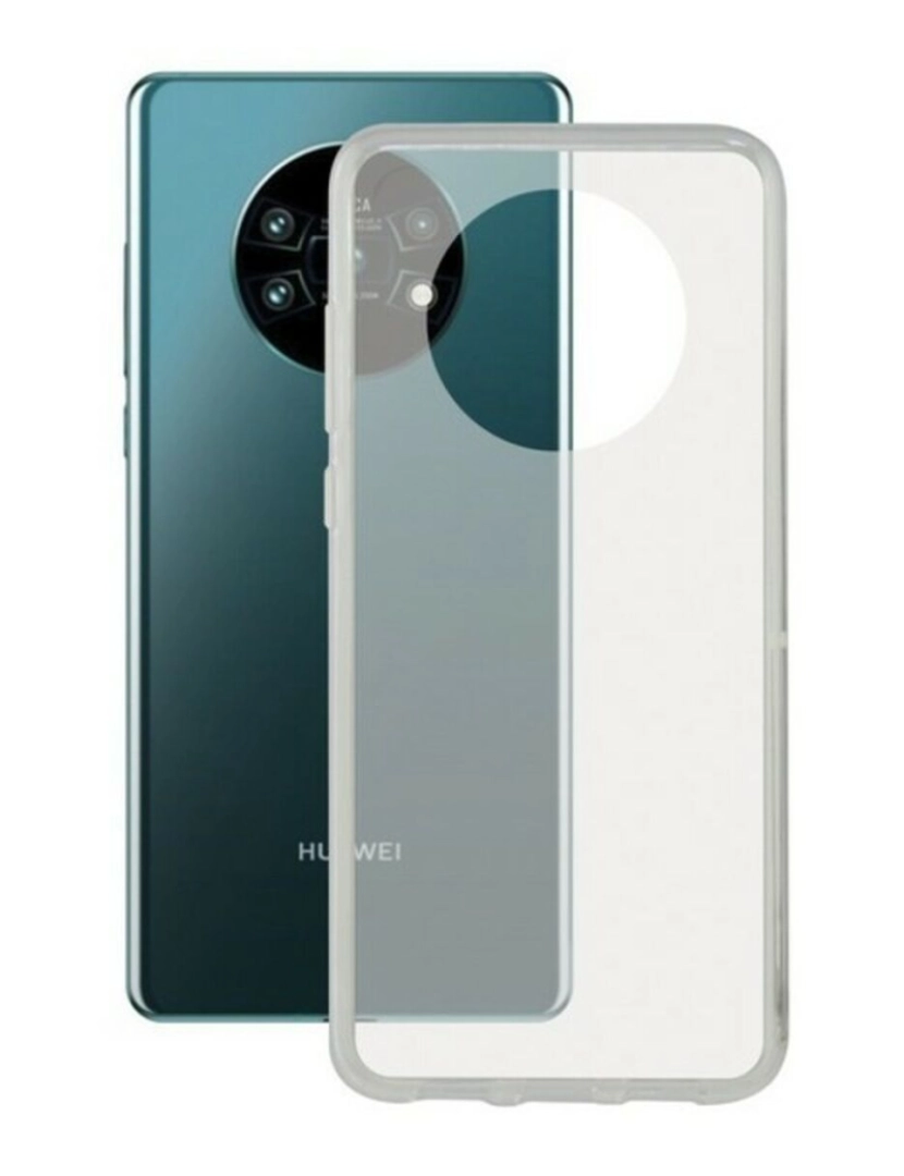 imagem de Capa para Telemóvel Huawei Mate 30 Pro KSIX Flex Transparente1