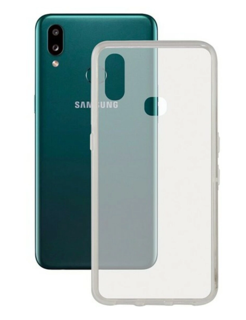 imagem de Capa para Telemóvel Samsung Galaxy A10s KSIX Flex TPU Transparente1