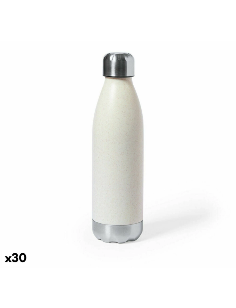 imagem de Garrafa Térmica 141163 Plástico 700 ml Natural Aço inoxidável (30 Unidades)1