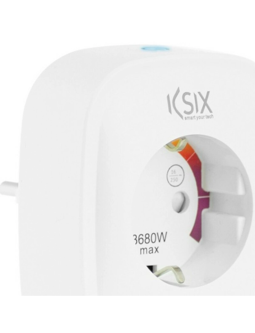 imagem de Tomada Inteligente KSIX Smart Energy Slim WIFI 250V Branco2