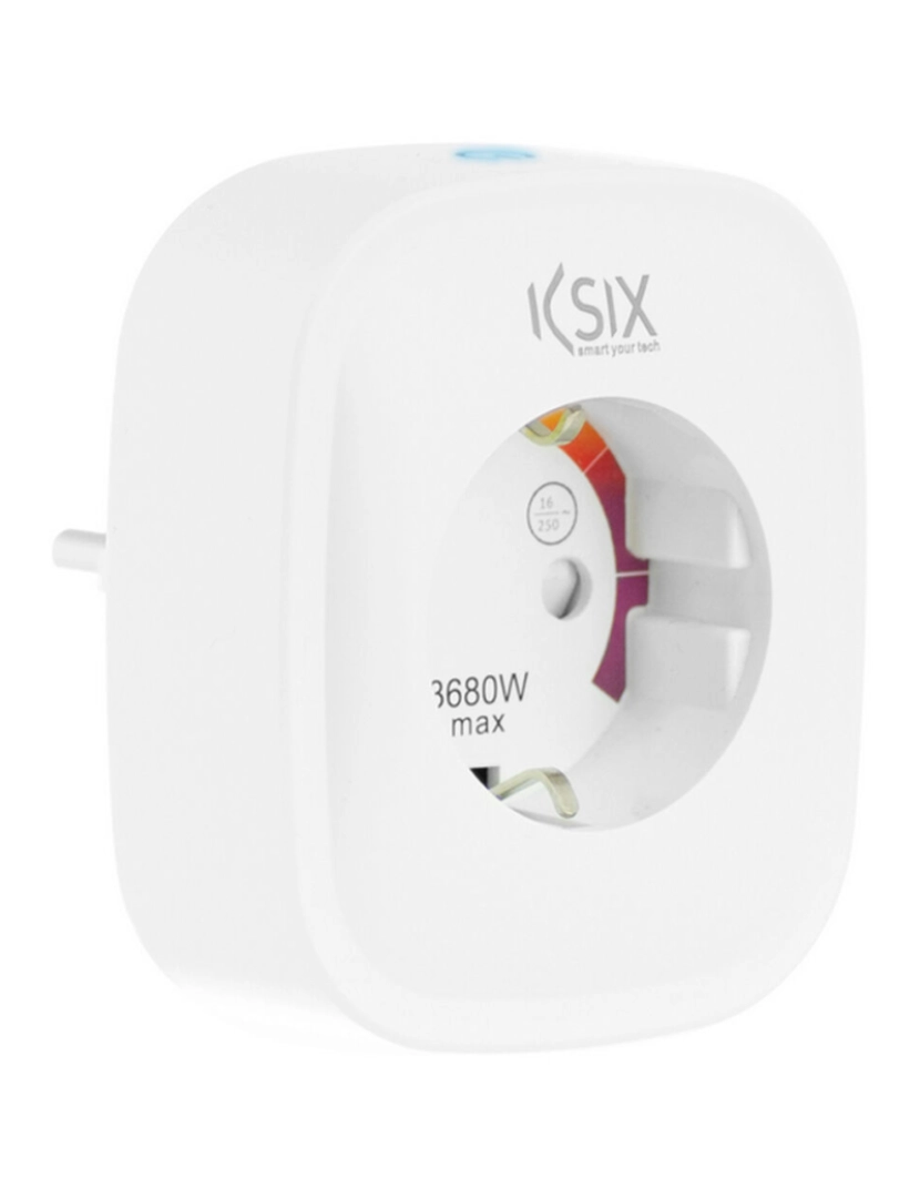 imagem de Tomada Inteligente KSIX Smart Energy Slim WIFI 250V Branco3