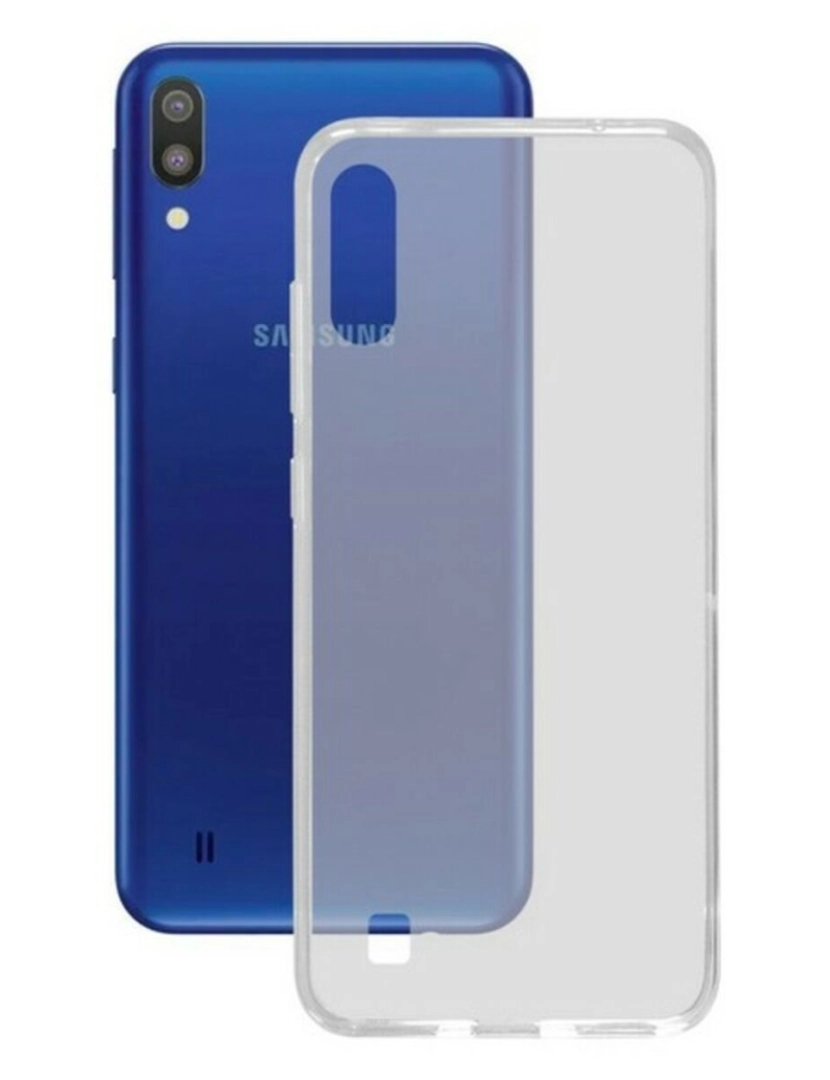 KSIX - Capa para Telemóvel Samsung Galaxy M10 KSIX Flex TPU Transparente Flexível