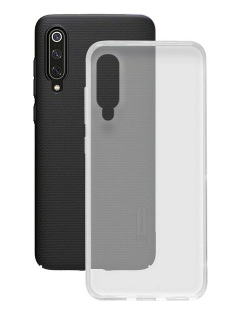 imagem de Capa para Telemóvel Xiaomi Mi 9t Contact Flex TPU Transparente1