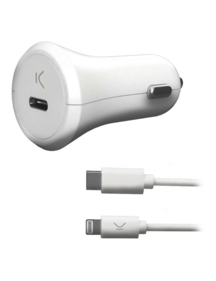 imagem de Carregador USB para carro KSIX Apple-compatible 18W1
