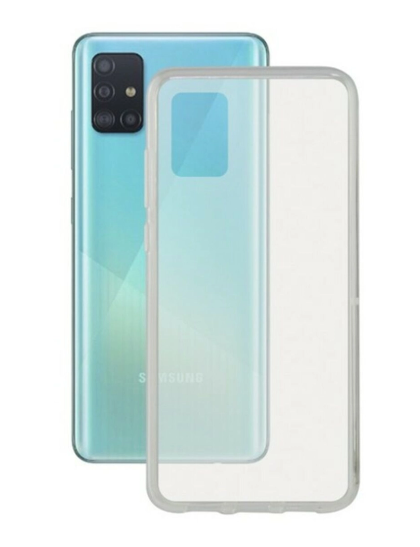 imagem de Capa para o Telemóvel com Extremidades em TPU Samsung Galaxy A51 Contact Flex1