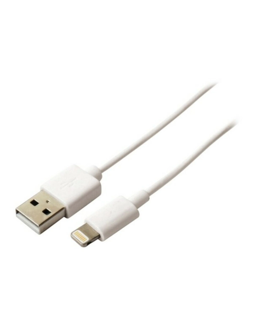 Contact - Cabo USB para Lightning Contact (1 m) Branco