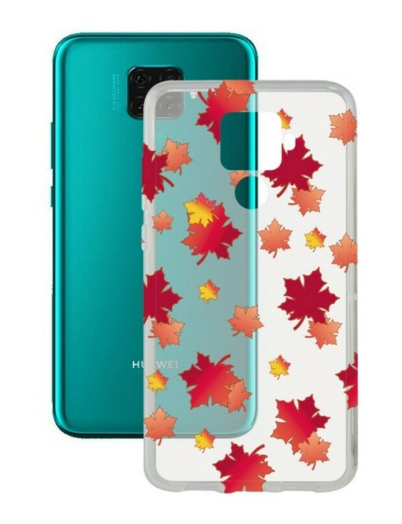 Contact - Capa para Telemóvel Huawei Mate 30 Lite Contact BIG-S1904290 Flex TPU Estampado