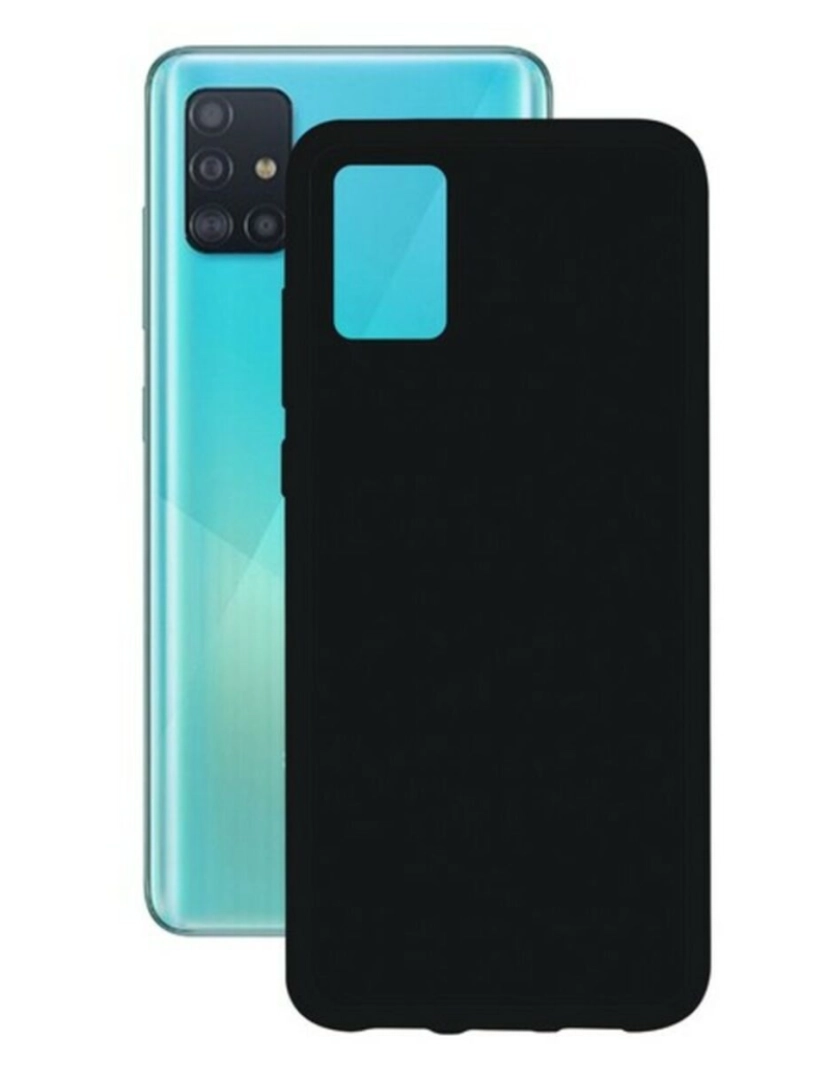 imagem de Capa para Telemóvel Samsung Galaxy A51 Contact Flex TPU Preto1