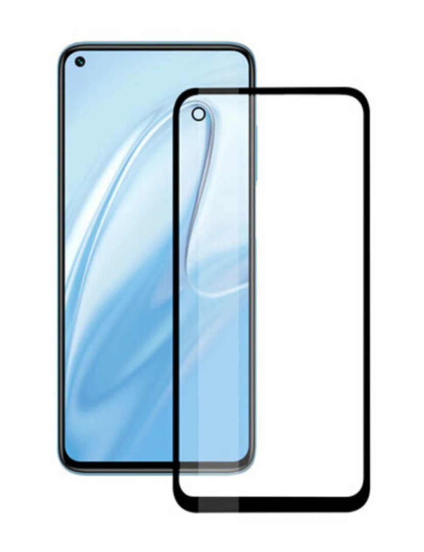 KSIX - Protetor de vidro temperado para o telemóvel Xiaomi Redmi Note 9 KSIX Full Glue 2.5D