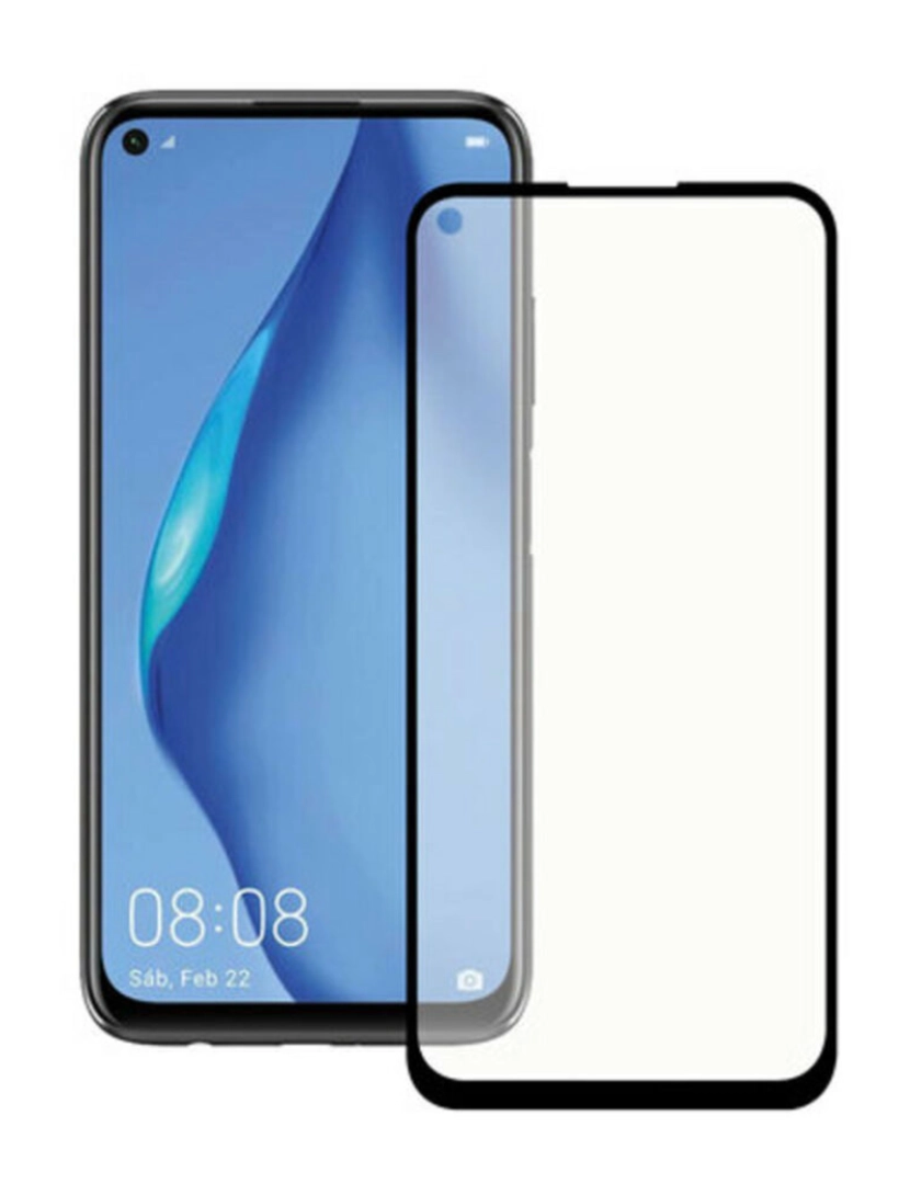 KSIX - Protetor de vidro temperado para o telemóvel Huawei P40 Lite KSIX Full Glue 2.5D