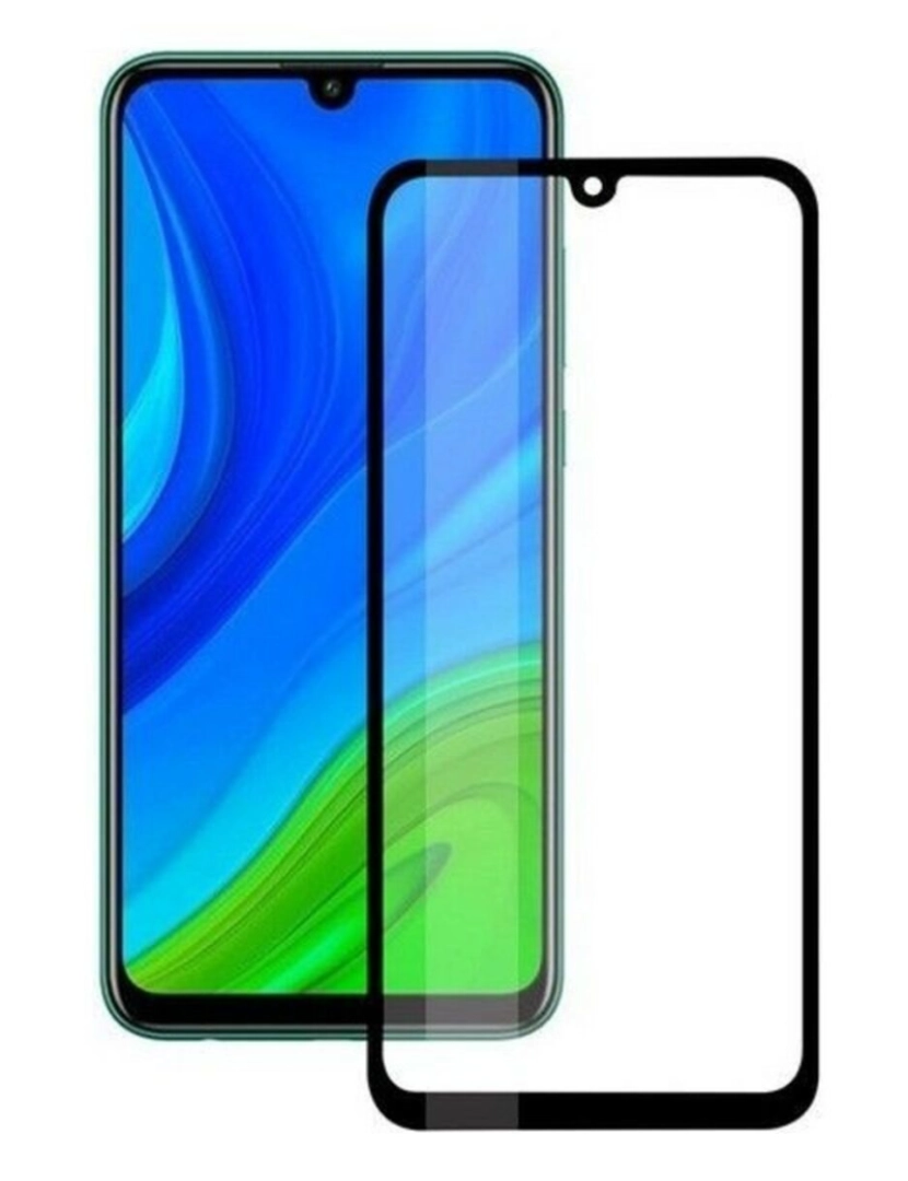 KSIX - Protetor de vidro temperado para o telemóvel Huawei PSmart 2021 KSIX Full Glue 2.5D