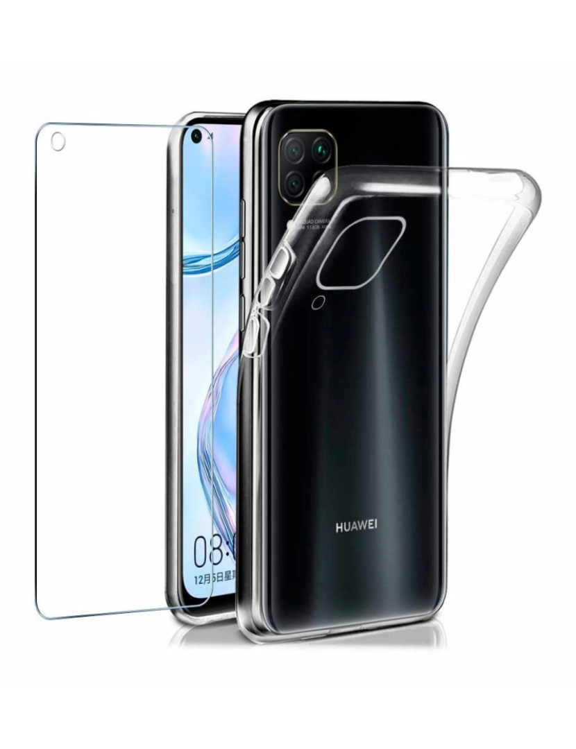 imagem de Capa para Telemóvel Huawei P40 Lite TPU Flexível Transparente3