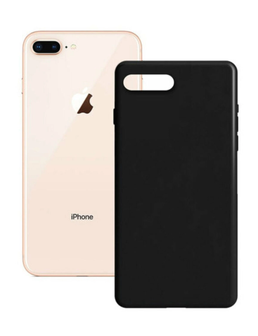 imagem de Capa para Telemóvel IPHONE SE 2020 KSIX Preto Rígida iPhone SE1