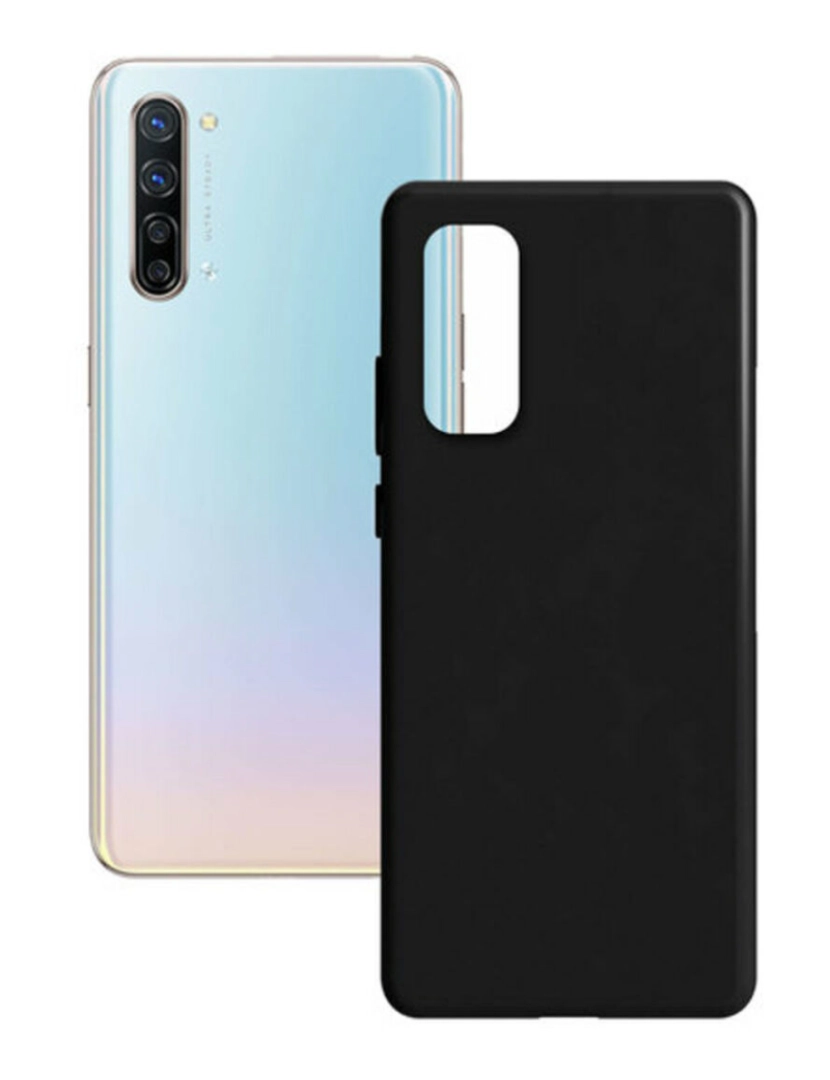 imagem de Capa para Telemóvel Oppo Find X2 Lite KSIX Preto Rígida OPPO1