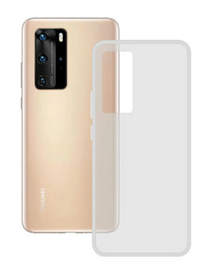 imagem de Capa para Telemóvel Contact Huawei P40 Pro 5G TPU Transparente1