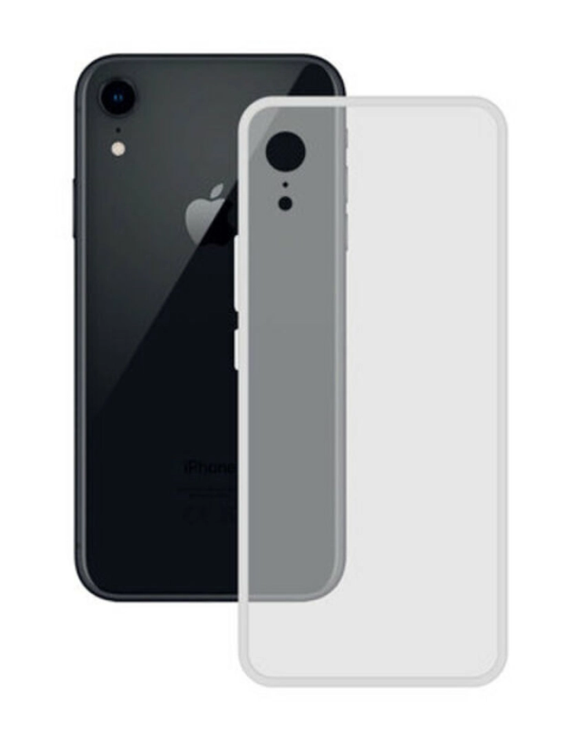 imagem de Capa para Telemóvel Iphone XR Contact TPU Transparente1