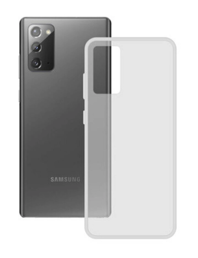 imagem de Capa para Telemóvel Samsung Galaxy Note 20 5G Contact TPU Transparente1