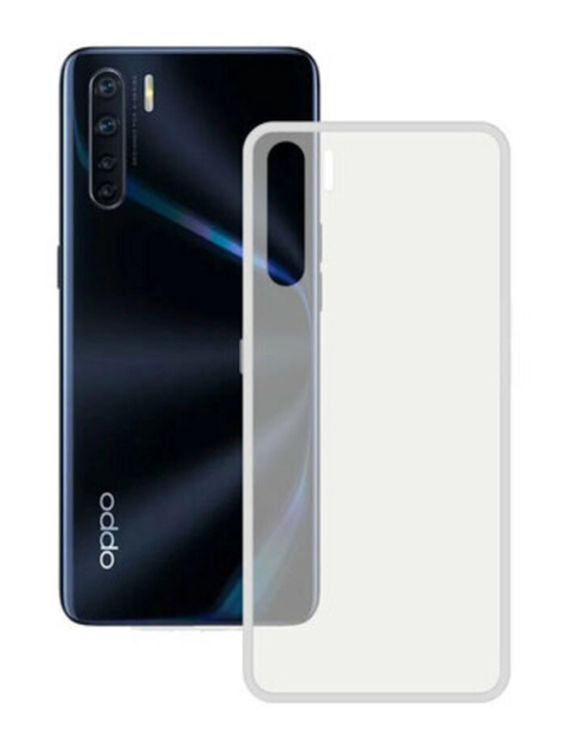 imagem de Capa para Telemóvel OPPO A91 Contact TPU Transparente1