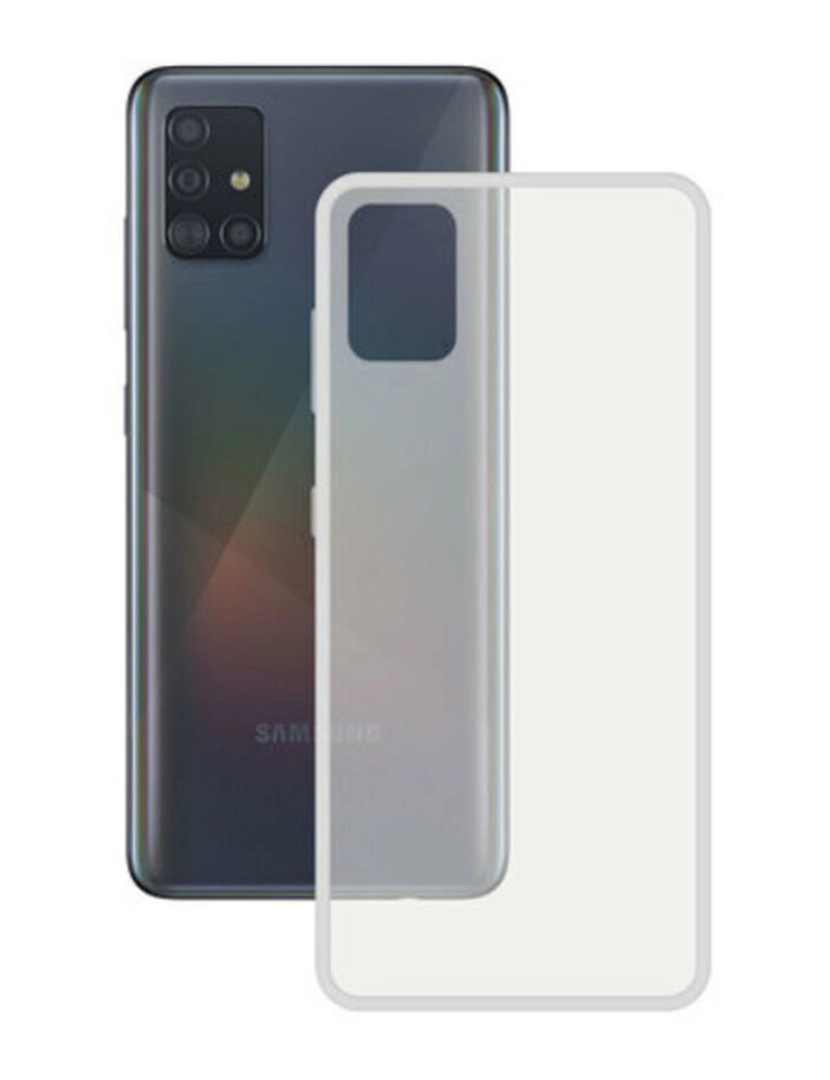 imagem de Capa para Telemóvel Samsung Galaxy A51 5G Contact TPU Transparente1