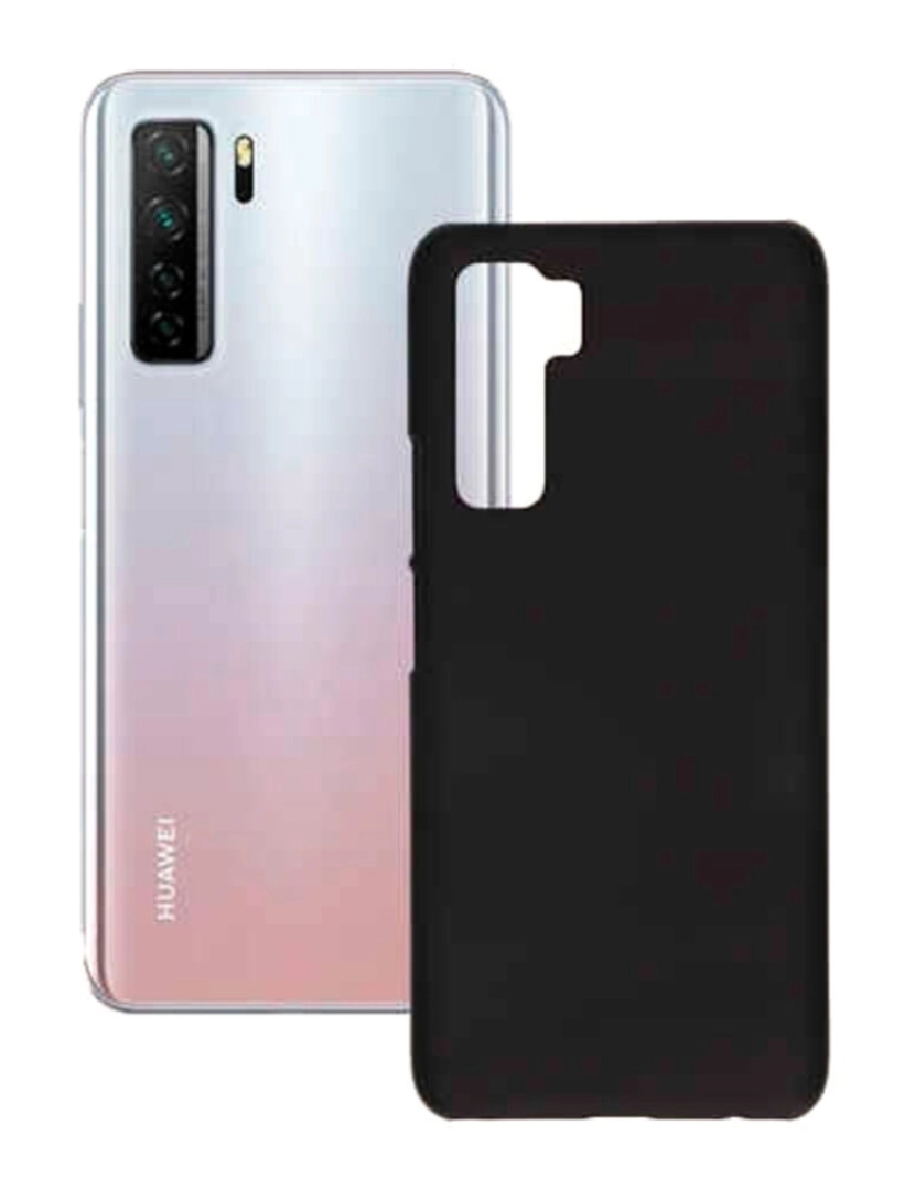 imagem de Capa para Telemóvel Huawei P40 Lite 5G KSIX Preto Huawei1