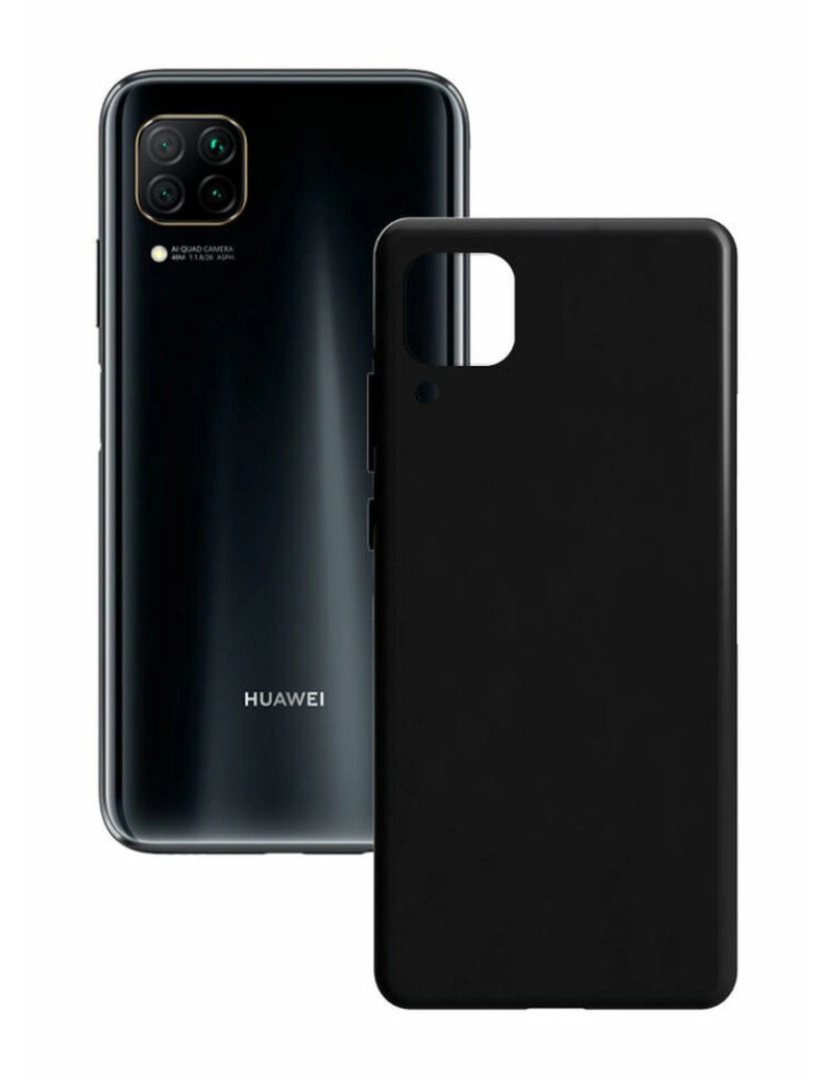 Contact - Capa para Telemóvel Huawei Mate 40 Lite Contact HUAWEI MATE 40 LITE TPU Preto