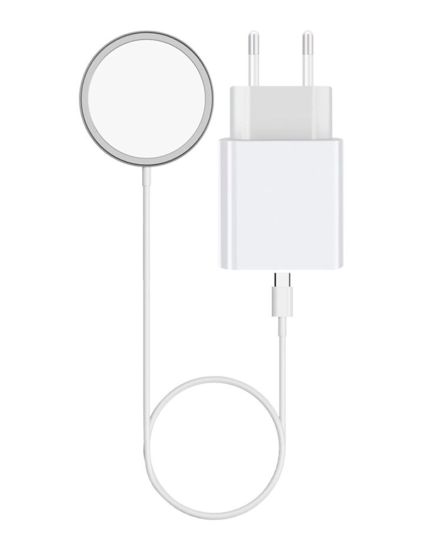 imagem de Carregador de Parede Iphone 12 KSIX Apple-compatible Branco3