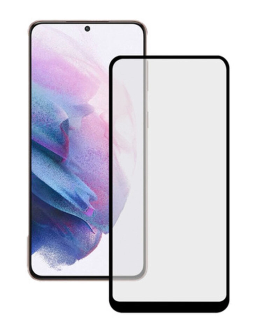 imagem de Protetor de Ecrã Vidro Temperado Samsung Galaxy S21 Plus KSIX Transparente1