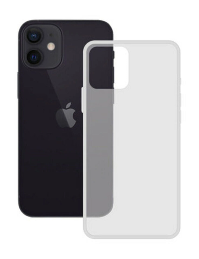 imagem de Capa para Telemóvel Iphone 12 Mini Contact TPU Transparente1