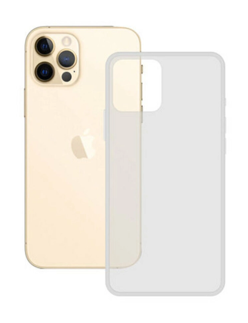 imagem de Capa para Telemóvel Iphone 12 Pro Contact TPU Transparente1