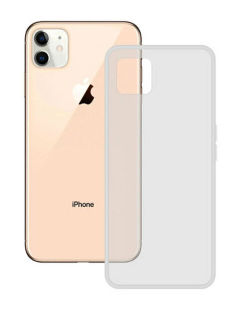 imagem de Capa para Telemóvel Iphone 12 Pro Max Contact TPU Transparente1