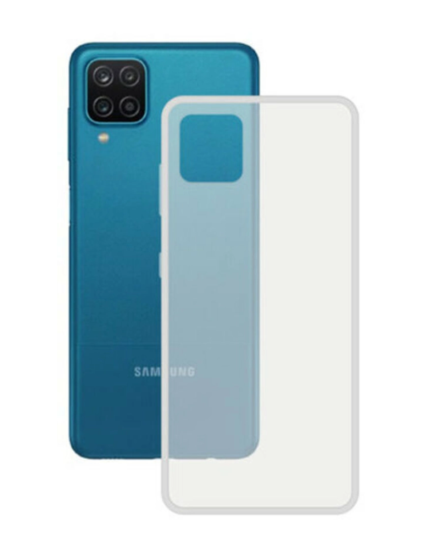 imagem de Capa para Telemóvel Contact GALAXY A02S TPU Transparente1