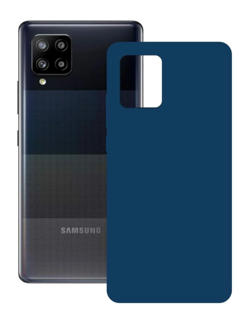 imagem de Capa para Telemóvel KSIX Galaxy A42 Azul1