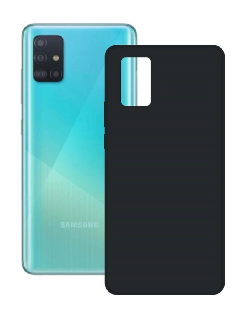 imagem de Capa para Telemóvel KSIX GALAXY A52 5G Preto1