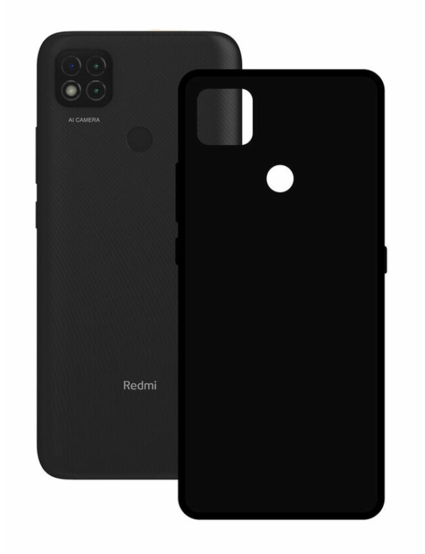 imagem de Capa para Telemóvel Contact XIAOMI REDMI 9C Preto1