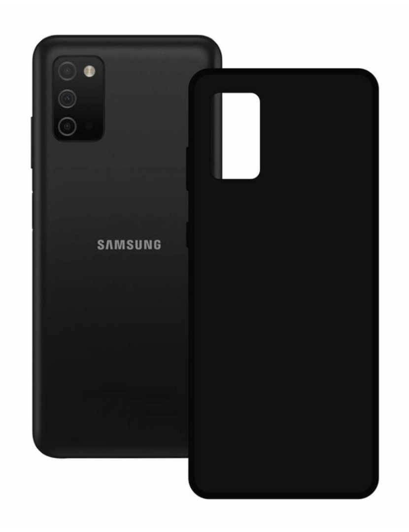 imagem de Capa para Telemóvel KSIX Samsung Galaxy A03S Preto1