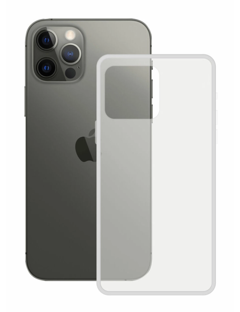 KSIX - Capa para Telemóvel KSIX iPhone 12/ 12 Pro Transparente