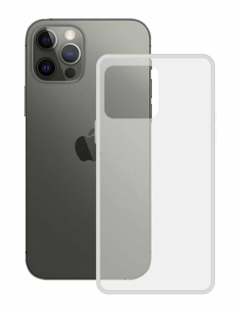 imagem de Capa para Telemóvel KSIX iPhone 12/ 12 Pro Transparente1