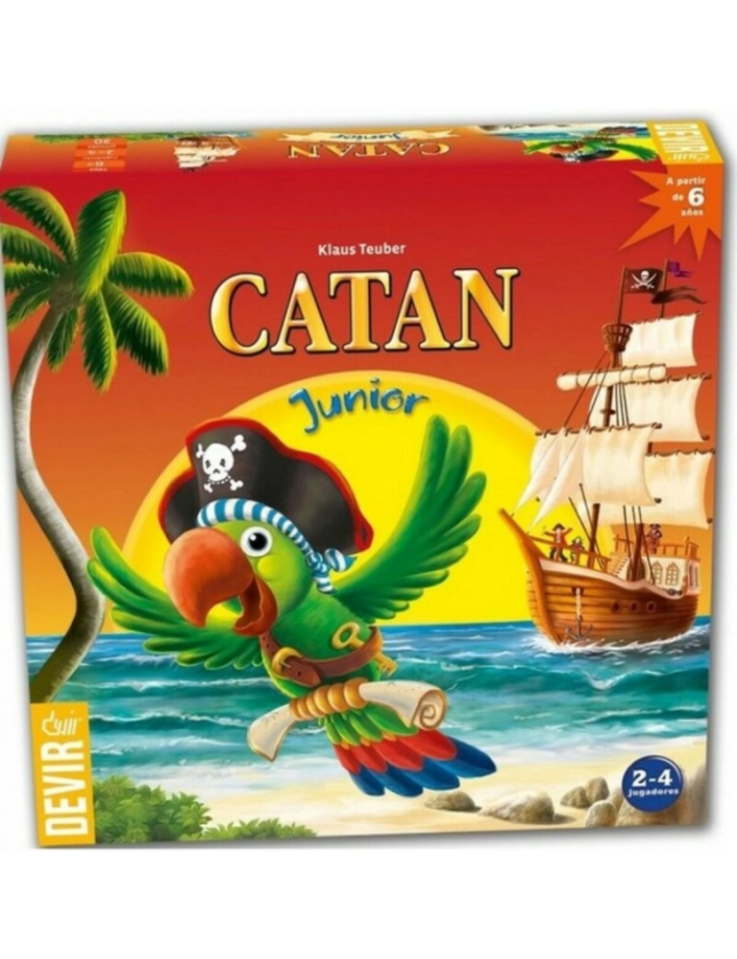 Devir - Jogo de Mesa Catan Junior (Es)