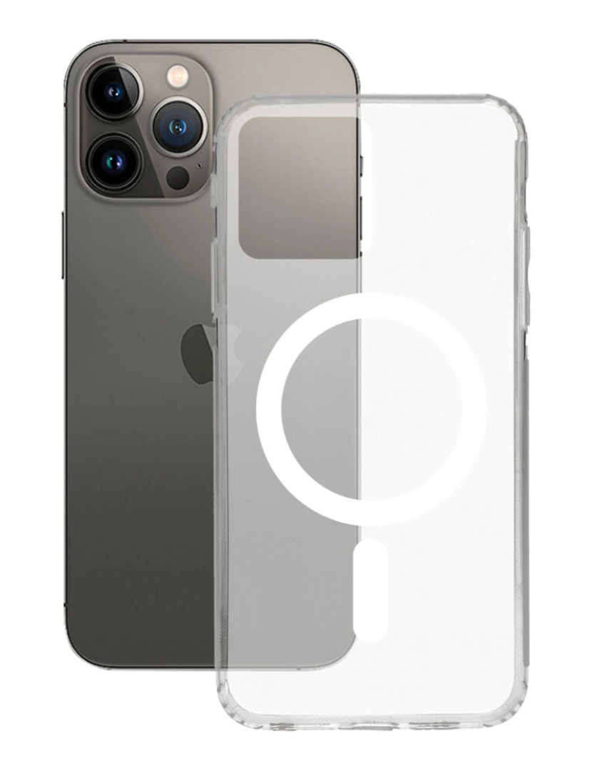 KSIX - Capa para Telemóvel KSIX iPhone 14 Pro Transparente