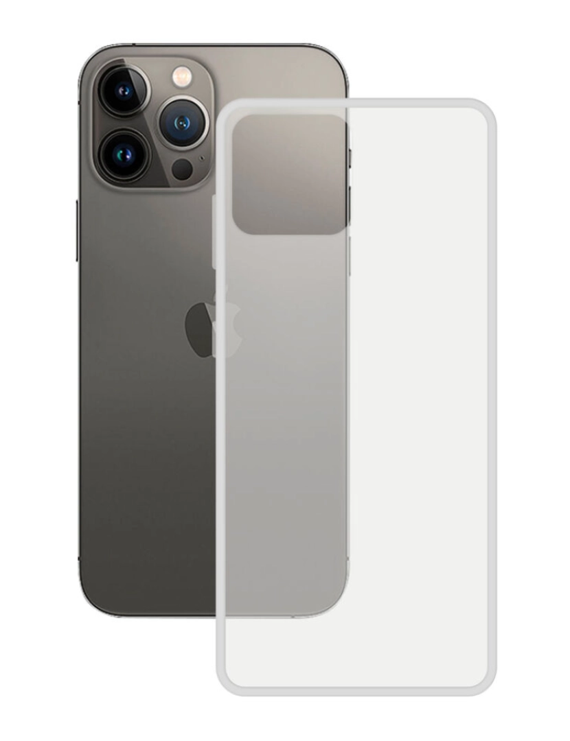 imagem de Capa para Telemóvel KSIX iPhone 14 Pro Transparente1