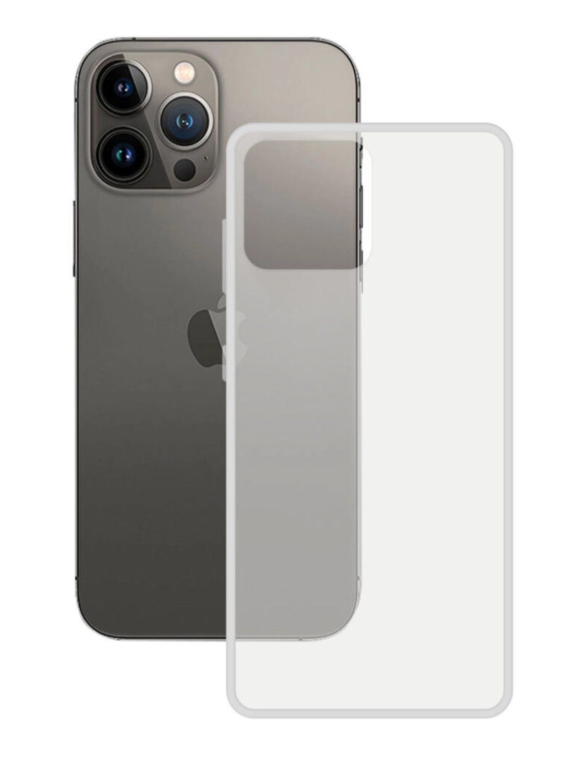 imagem de Capa para Telemóvel KSIX iPhone 14 Plus Transparente1