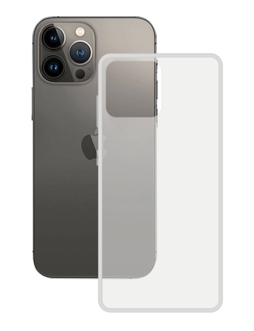 KSIX - Capa para Telemóvel KSIX iPhone 14 Pro Max Transparente