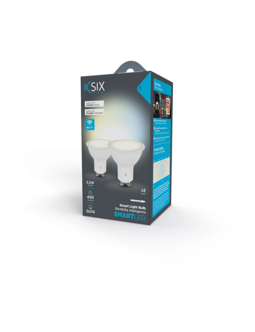 imagem de Lâmpada LED KSIX GU10 5,5 W G5