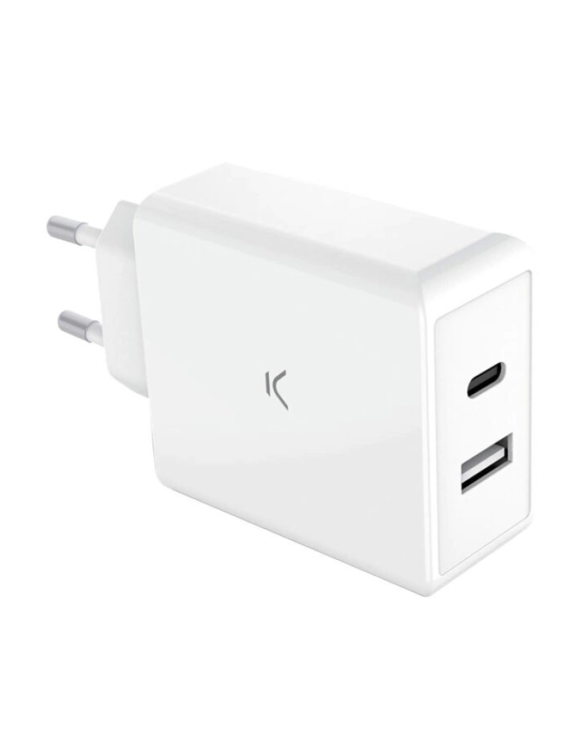 imagem de Carregador de Parede KSIX Branco 45 W4