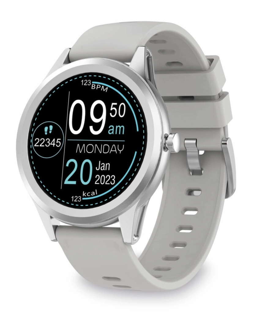 KSIX - Smartwatch Ksix Globe Prateado