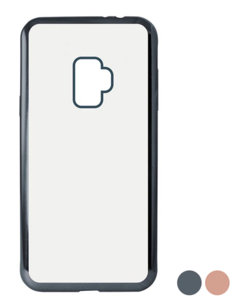 KSIX - Capa para Telemóvel Samsung Galaxy S9 KSIX Flex Metal TPU Flexível