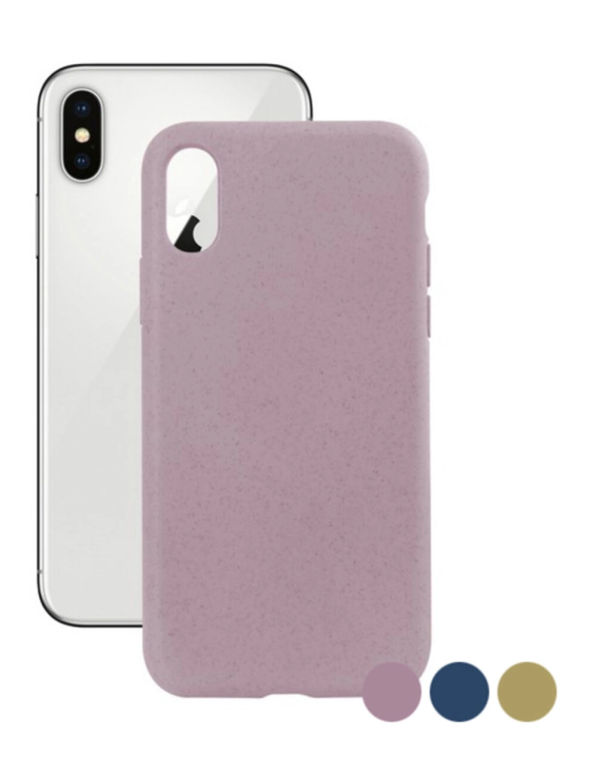 imagem de Capa para Telemóvel Iphone X KSIX Eco-Friendly Iphone X, XS3